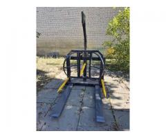 3 в 1: Гак для біг-бегів, вила для тюків, вила для підняття євро-піддонів