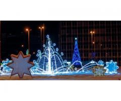 Монтаж демонтаж та продаж новорічних гірлянд