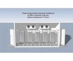 Шокова заморозка ( Установка під ключ) Хлібо булочних виробів