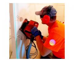 Штробы под электрику Харьков. Штробление без пыли