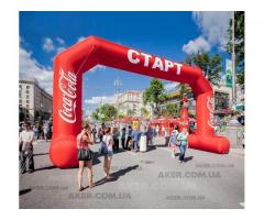 Надувні арки та надувні намети. Надувна рекламна.