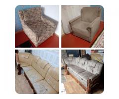 Перетяжка м\'яких меблів.