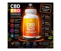 CBD капсулы 250 мг Premium 60 шт — натуральная поддержка нервной системы, снижение стресса и улучшен